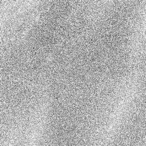 Seamless Silver Gray Glitter Texture Isolated On Golden Background