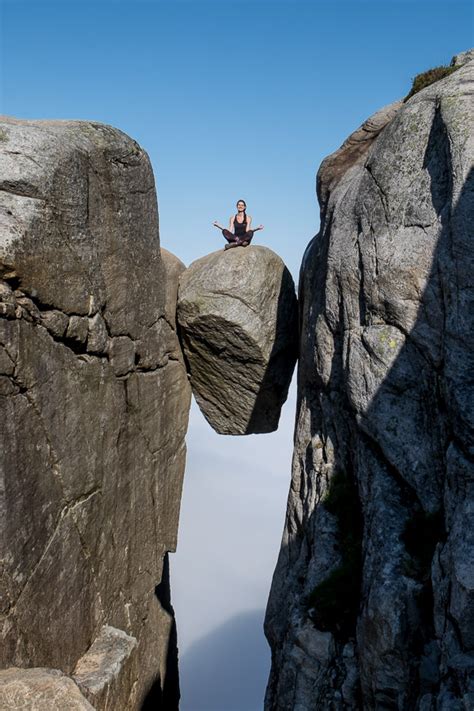 Kjerag Hike Without The Crowds Hiking Kjeragbolten The Iconic Rock In