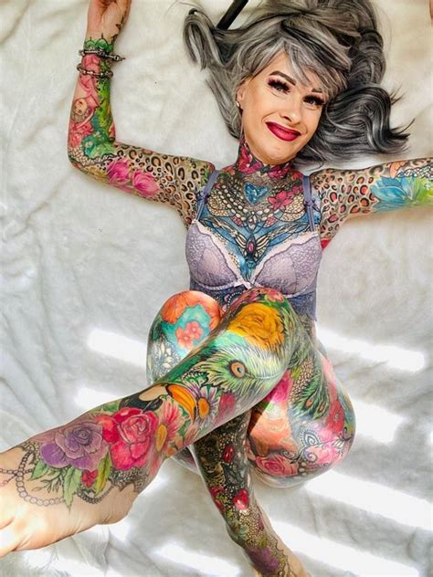 Tattoo Fan On Mission To Prove Older People Can Also Look Good With Ink The Great Celebrity