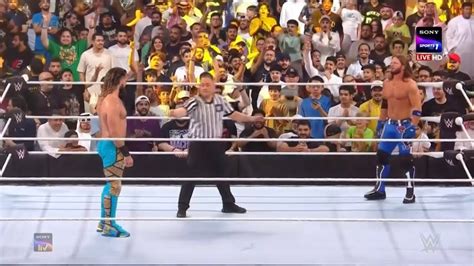 Wwe Night Of Champions Seth Rollins Vs Aj Styles World