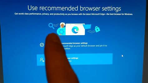 After Windows July Update Use Recommended Browser Settings Misleading Step DO NOTE