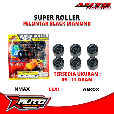 Jual Roller Brt Nmax Roller Racing Brt Aerox Lexi Roller Racing Black Diamond Roller Ukuran 9