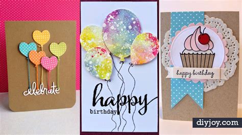 1 making a simple handmade birthday card. 30 Creative Ideas for Handmade Birthday Cards