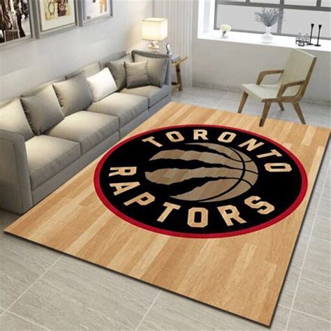 Toronto Raptors Area Rugs Basketball Team Living Room Bedroom Carpet