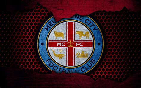 Free Download Hd Wallpaper Soccer Melbourne City Fc Emblem Logo