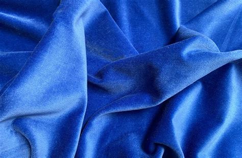 Blue Velvet Fabric Blue Cotton Velvet Fabric The Stripes Company
