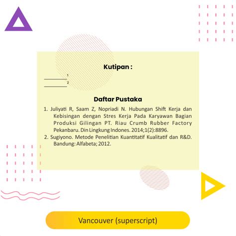 Style Daftar Pustaka Vancouver Superscript Mediapustakaid