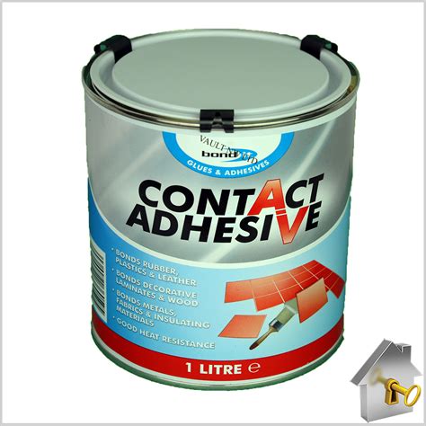 Contact Adhesive By Bond It 1 Litre Tin Premium Solvent Based Heat ...