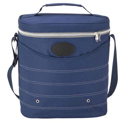 Engraved Oval Cooler Bag With Shoulder Strap Silkletter