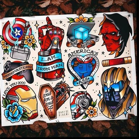 Pin By Cyndi Booth ☯☮♡☺🤓 On Marvel Marvel Tattoos Avengers Tattoo