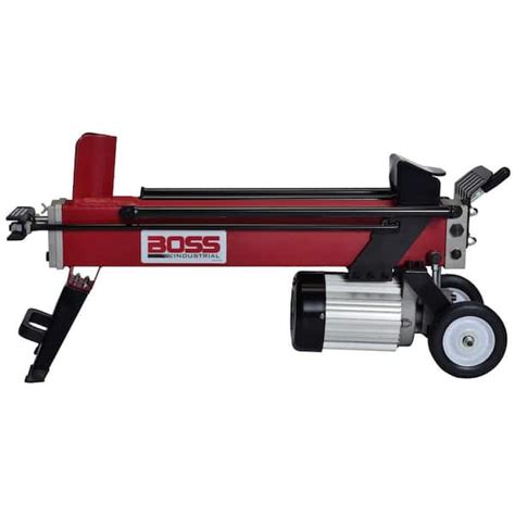 Boss Industrial 5 Ton 12 Amp Horizontal Electric Log Splitter Ec5t20