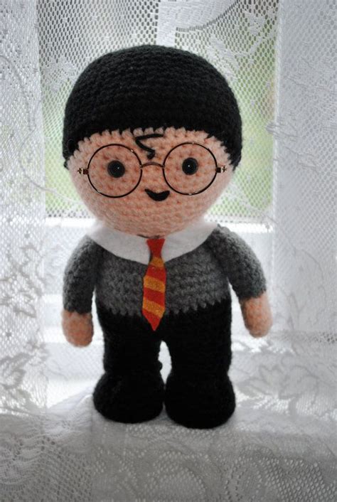 Amigurumi Harry Potter Pattern 4 Crochê Do Harry Potter Artesanato