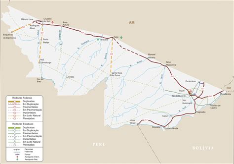 Definition of acre (entry 2 of 3). Mapa rodoviário do Acre - Geografia - InfoEscola