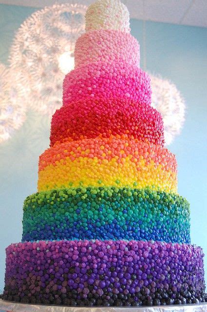 Rainbow Cake Rainbow Wedding Cake Cupcake Cakes Cute Cakes
