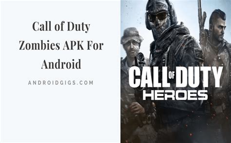 Call Of Duty Zombies Apk Download For Android
