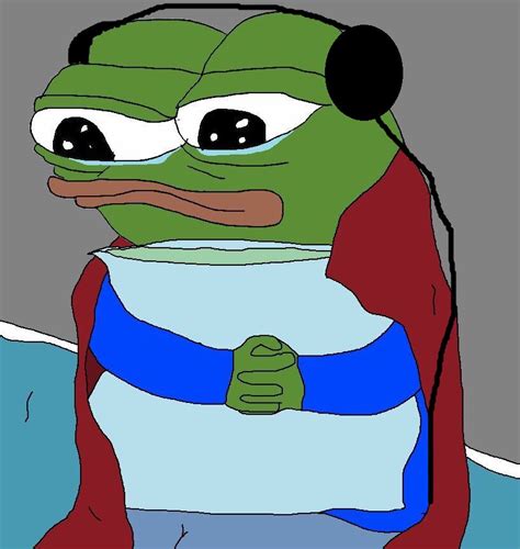 Sticker De Fren Sur Apu Fren Pepe Peepo Apustaja Helper Sad Music