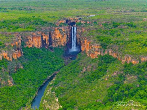 Jim Jim Falls In Kakadu National Park Near Darwin