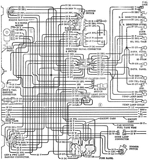 1966 C10 Ignition Switch Wiring Diagram