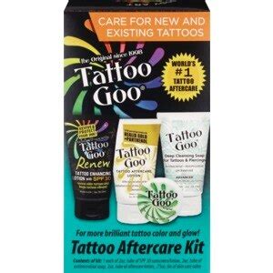 The first and only usda certified petroleum replacement developed for specifically for tattoo artists and collectors. TATTOO GOO TATTOO AFTERCARE KIT - CVS Pharmacy