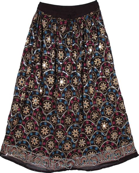 Sale1499 Sparkle Moods Sequin Long Skirt Clearance Sale1499
