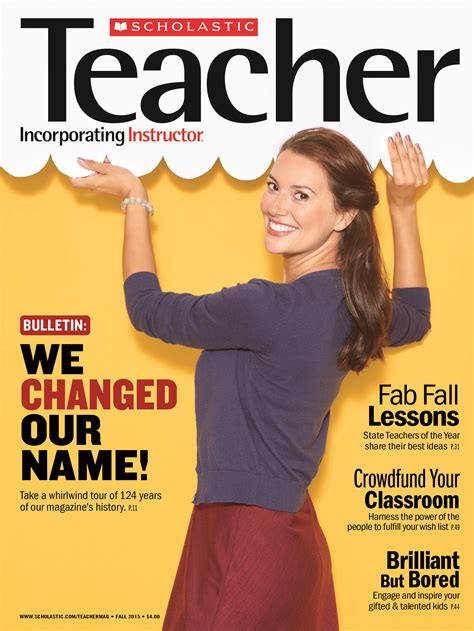 Scholastic Unveils Newly Branded Magazine For K 8 Teachers Scholastic