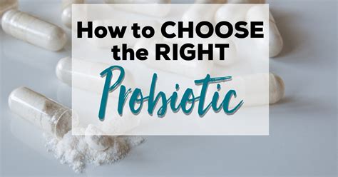 How To Choose The Right Probiotic Paleoplan