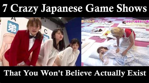 Crazy Japanese Game Shows That You Won T Believe Actually Exist Youtube
