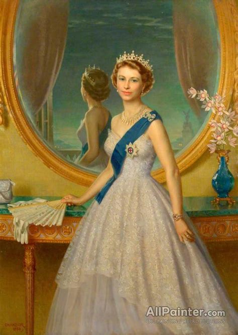 Douglas Granville Chandor Queen Elizabeth Ii Oil Painting Reproductions