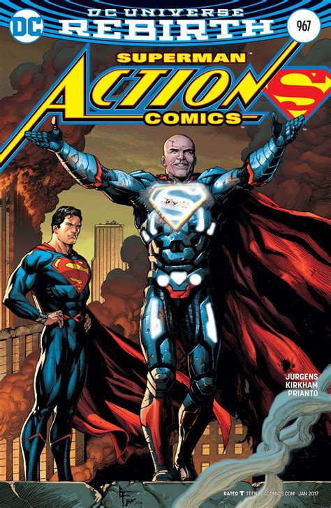 Action Comics 967 Variant Cover By Gary Frank And Brad Anderson Heróis