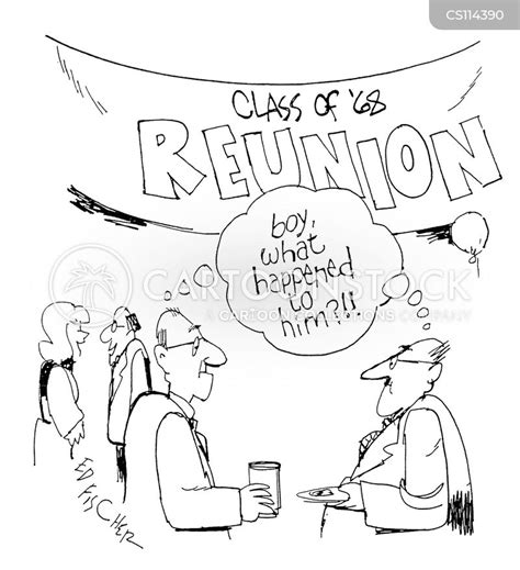 Class Reunion Cartoons And Comics Funny Pictures From Cartoonstock