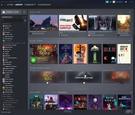 Steam, the ultimate online game platform. Anyone can now download the big Steam library overhaul ...