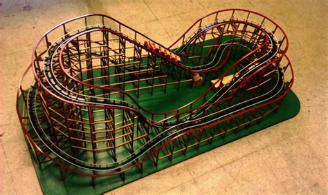 O Scale Wooden Comet Roller Coaster — Coasterdynamix Model Train Show