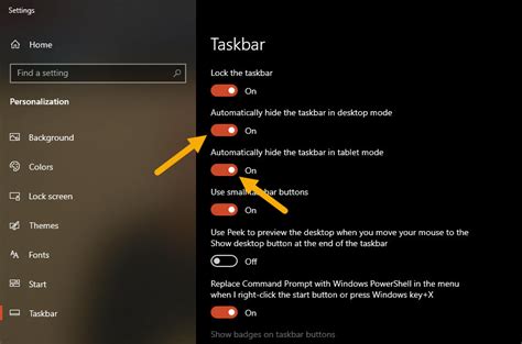 How To Hide Taskbar In Windows 10 For Cleaner Look