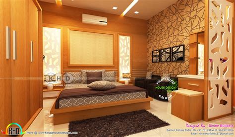 Kerala interior designs - Bedroom and dining - February ...