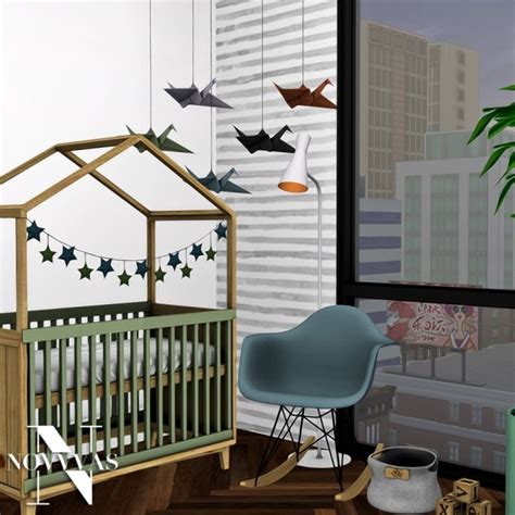 Safari Toddler Bedroom At Novvvas The Sims 4 Catalog
