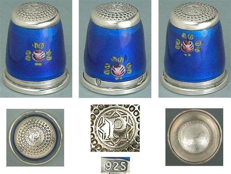 Four Different Types Of Thimbles Are Shown In Three Pictures One Is