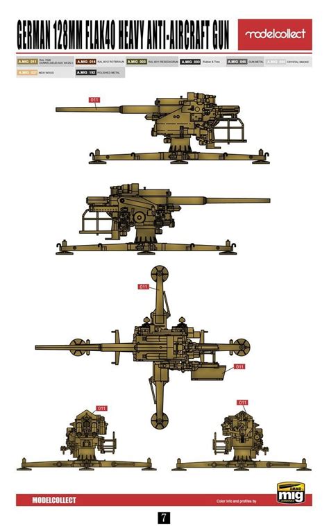 German 128mm Flak40 Heavy Anti Aircraft Gun