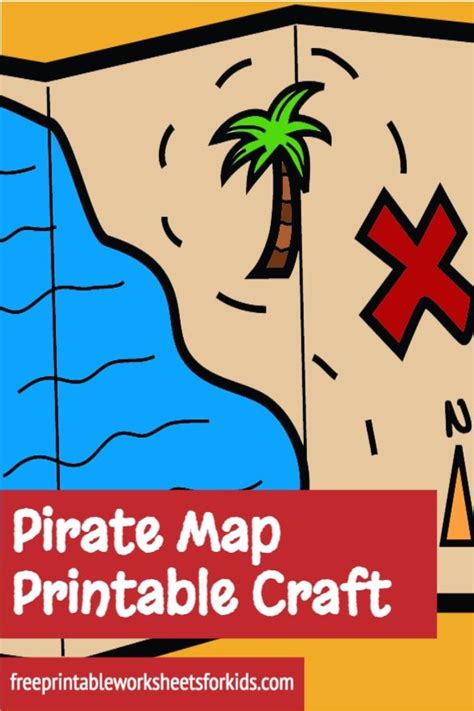 Treasure Maps For Kids Treasure Hunt Map Treasure Chest Craft Pirate