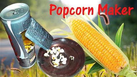 Learn how to make healthy paneer popcorn. How to make a recycled can popcorn machine | Popcorn ...