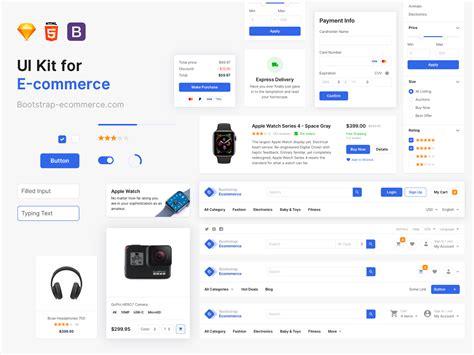 E Commerce Ui Kit For Designers And Developers Uplabs