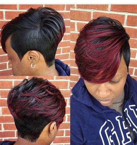 Love Itand The Color Short 27 Piece Hairstyles Short Quick Weave