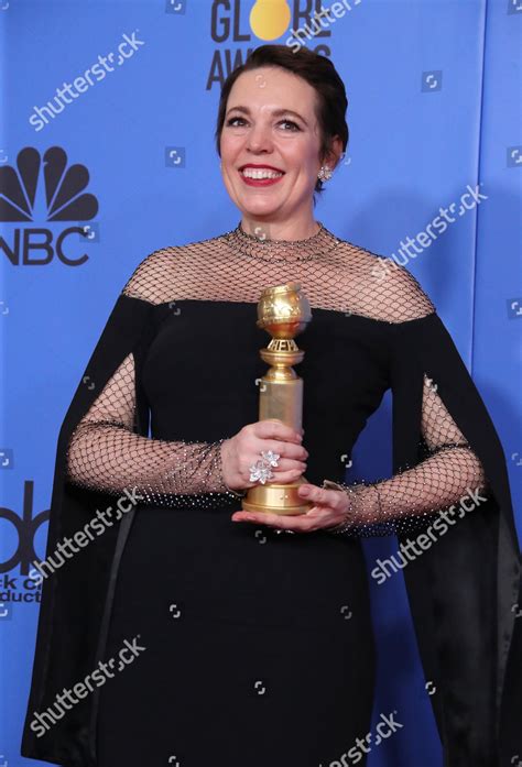 Olivia Colman Best Actress Motion Picture Editorial Stock Photo Stock