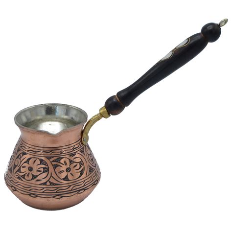 Copperbull Thickest Solid Hammered Copper Turkish Greek Arabic Coffee