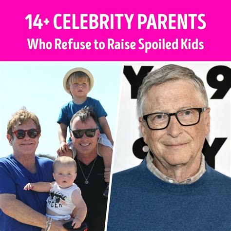 14 Celebrity Parents Who Refuse To Raise Spoiled Kids Celebrity 14