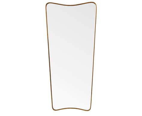 Top Brass Mirror Retro Full Length Mirror Loaf Loaf