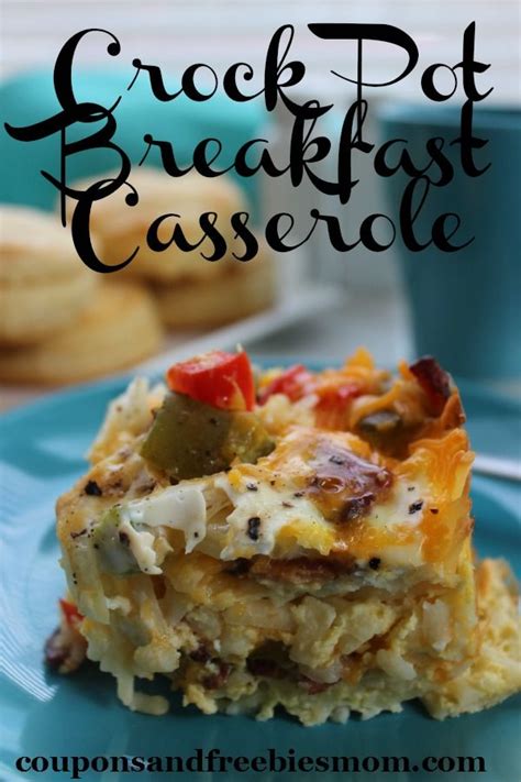 Do you all agree that christmas morning breakfast is one of the best. Easy & Delicious Crock Pot Breakfast Casserole ...