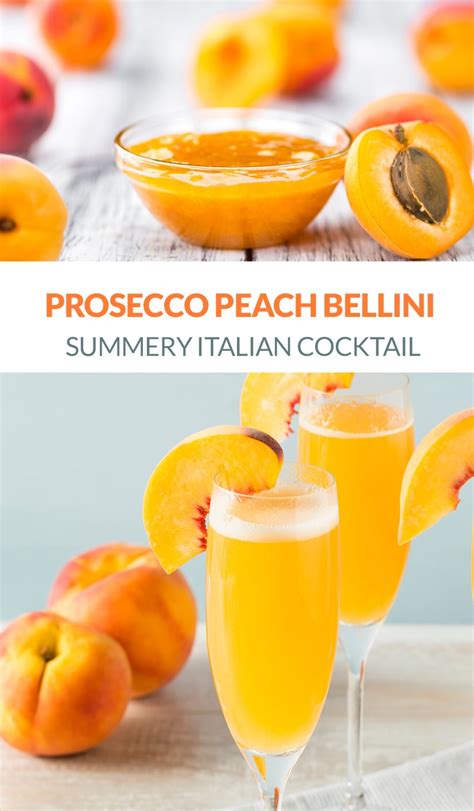 Prosecco Peach Bellini