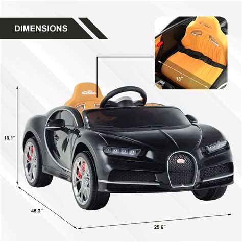 Buy Uenjoy 12v Licensed Bugatti Chiron Kids Ride On Car Battery