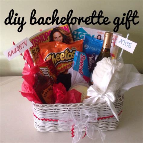 Your girlfriend is about to get married soon and you have been put in charge to plan the bachelorette party. naughty and nice bachelorette party gift basket ...