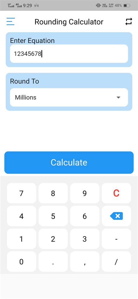 Rounding Calculator Advance Apk Pour Android Télécharger